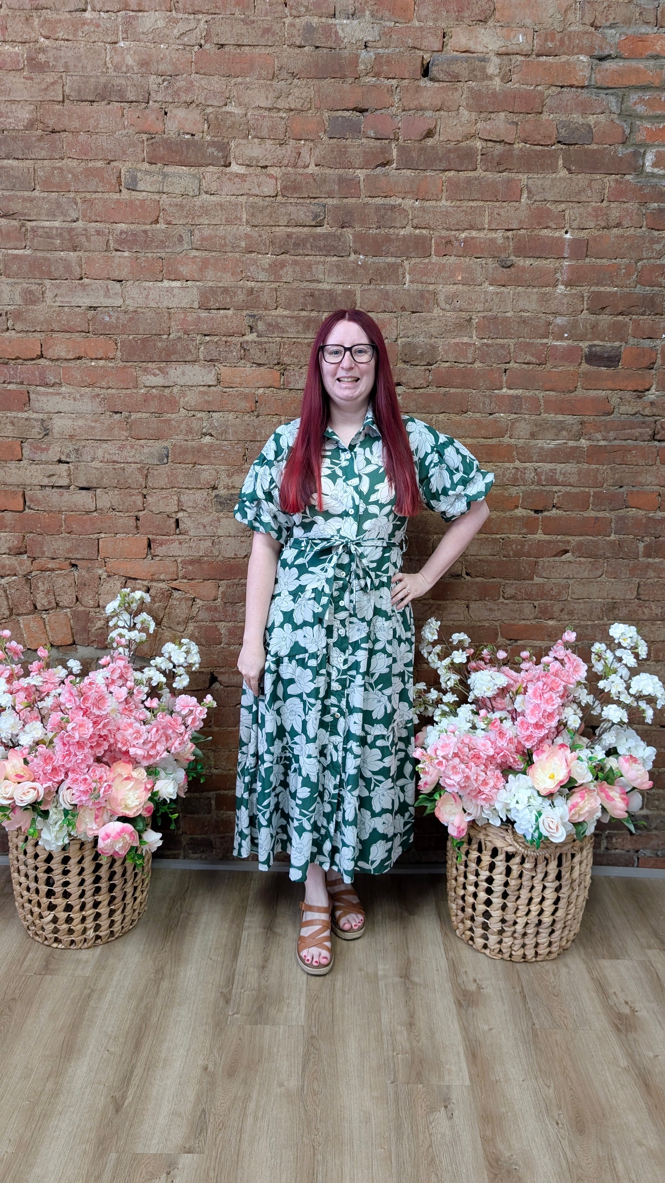 eugenie green dress Meghan Markle's Engagement Outfit Was So Perfect, Princess Eugenie Pretty Much Re-Created It